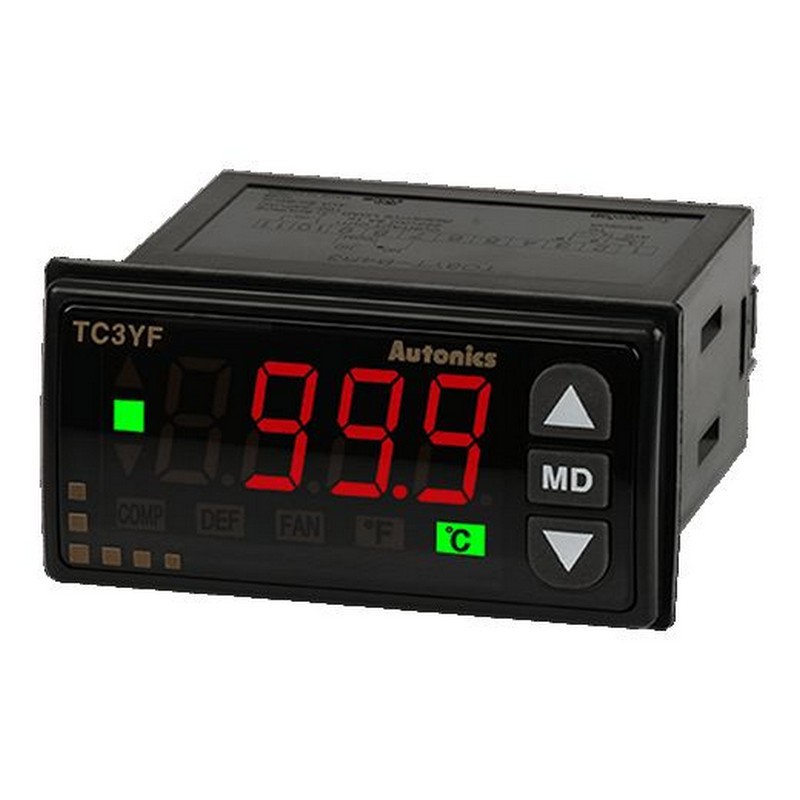 Bộ điều khiển nhiệt độ (Digital), điều khiển lạnh (72x36), Autonics TC3YF-14R-NTC