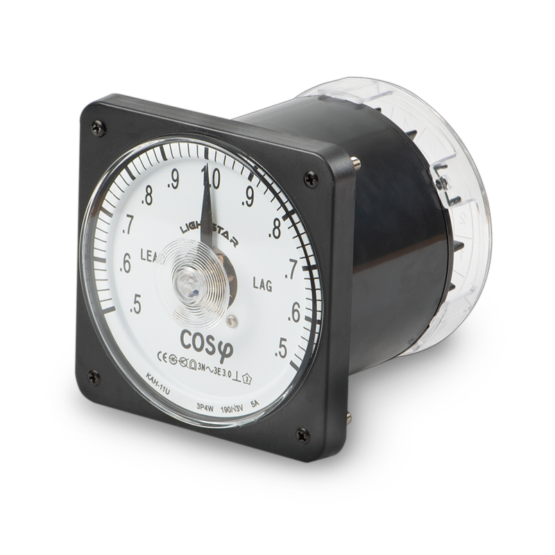ĐỒNG HỒ ĐO HỆ SỐ CÔNG SUẤT (CÂN BẰNG) - 11
loại 3P3W110V 5A Lightstar