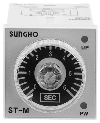 Timer Sungho 1s ~ 60min, 220VAC, SHT-M1E-60M-220V