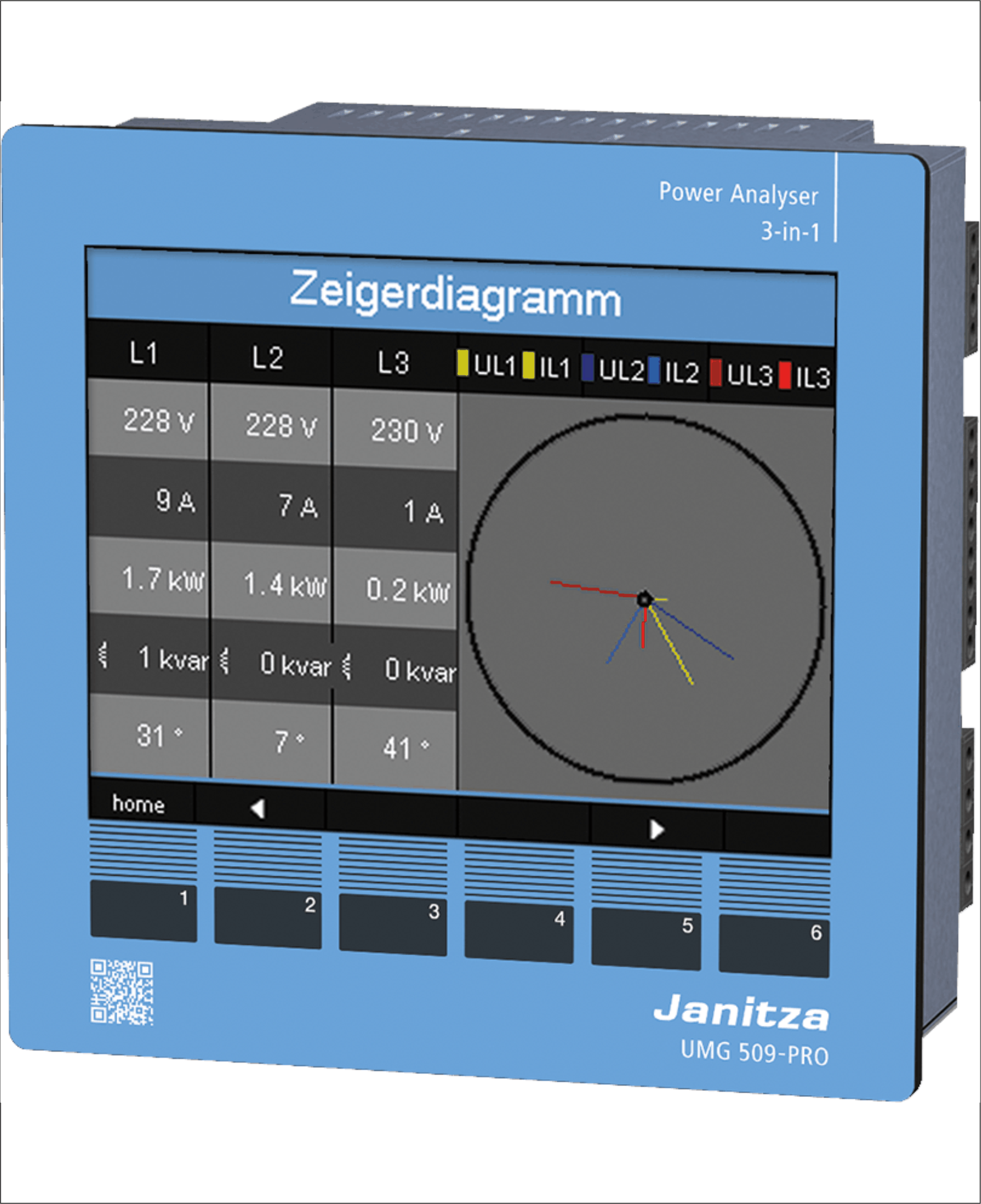 JANITZA UMG509 PRO - THIẾT BỊ GIÁM SÁT CHẤT LƯỢNG ĐIỆN NĂNG