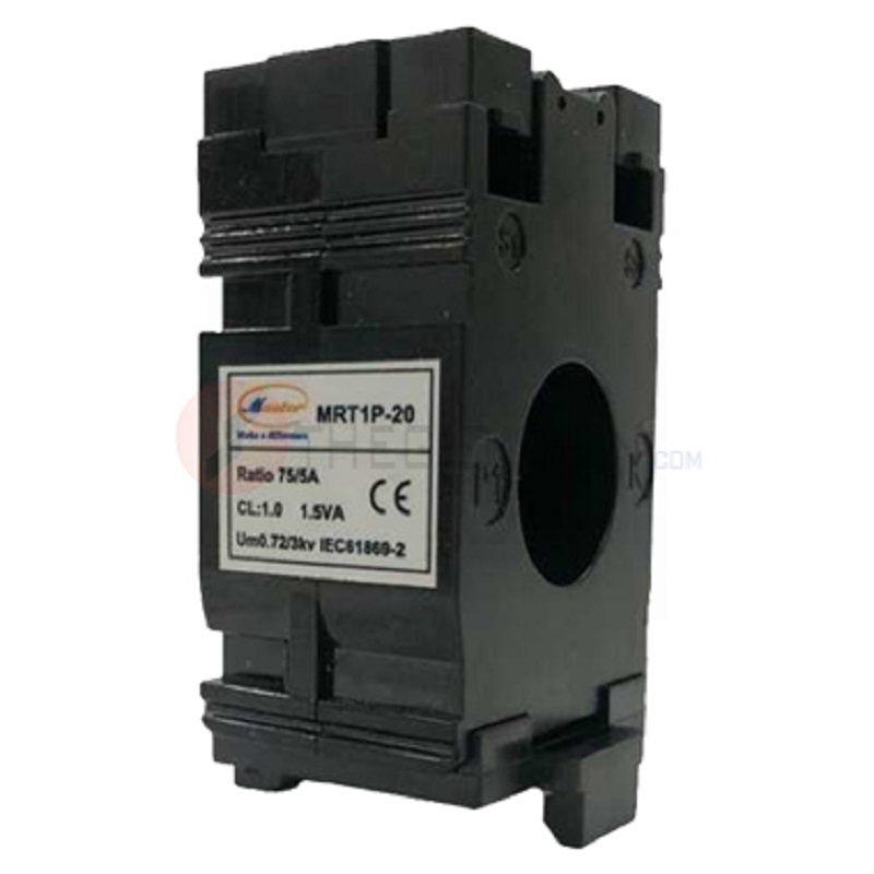 Biến dòng đo lường 1 pha MRT1P-20-75/5A-MT Master
