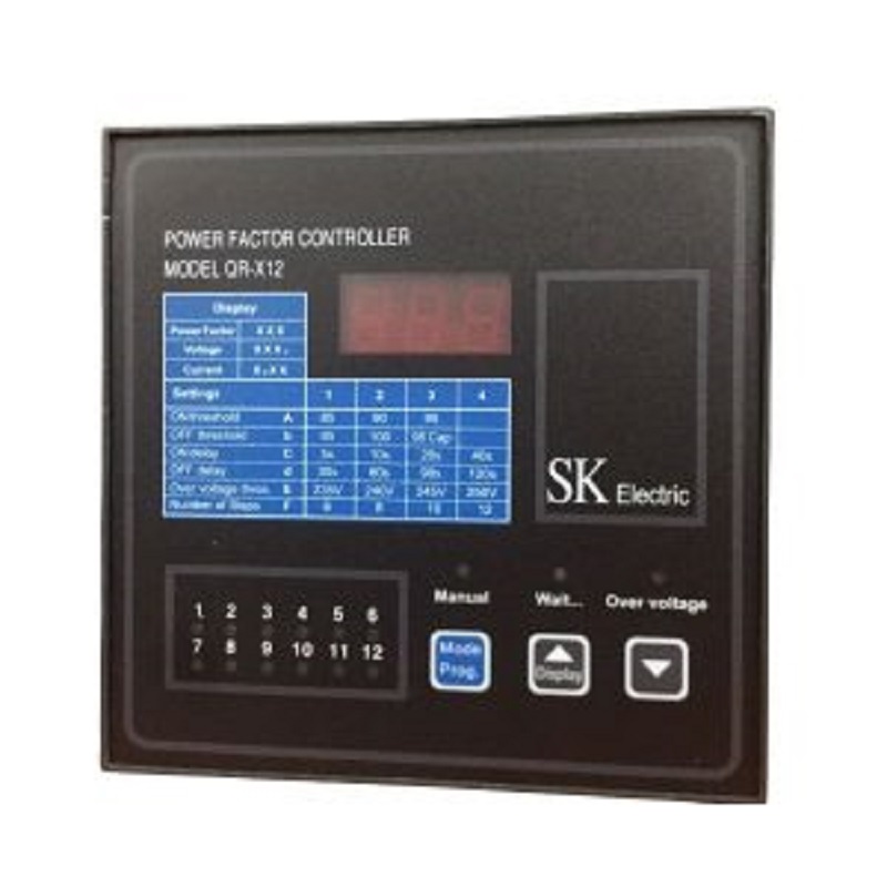 Bộ điều khiển tụ bù SK QR-X12, 12 cấp