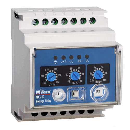 Relay bảo vệ điện áp Mikro MX 210-415V, Mikro MX210-415V